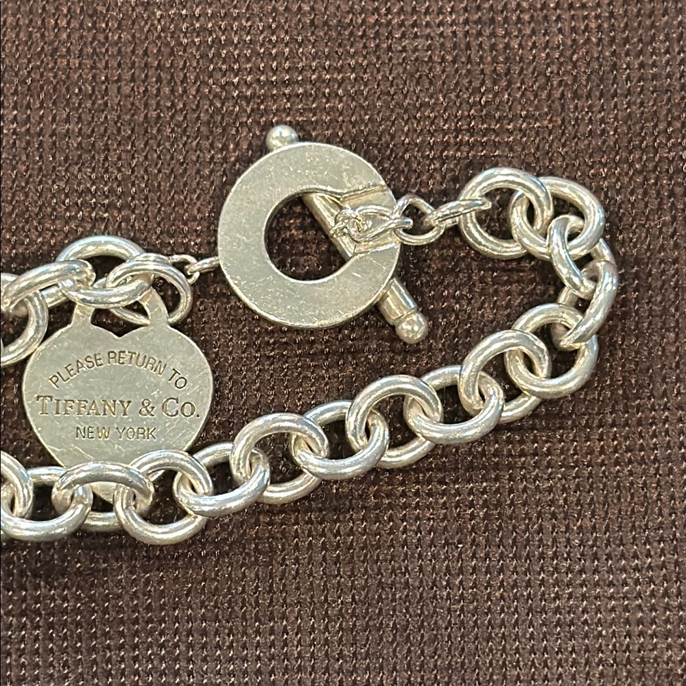 Tiffany & Co. Silver Cable Link Bracelet - Picture 6 of 7